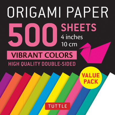 Origami Paper 300 sheets Vibrant Colors 4