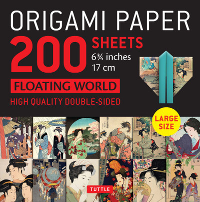 Origami Paper 200 sheets Floating World 6 3/4" (17 cm)(9780804853125)