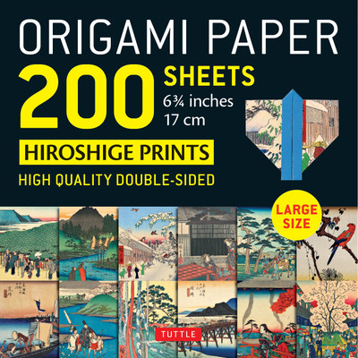 Origami Paper 200 sheets Hiroshige Prints 6 3/4" (17 cm)(9780804853583)