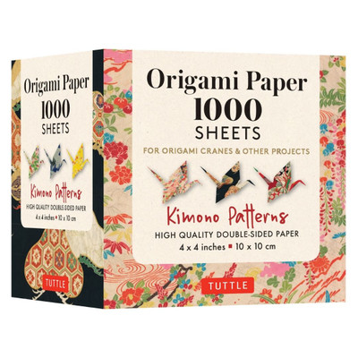 Origami Paper 1,000 sheets Kimono Patterns 4" (10 cm) (9780804853644)