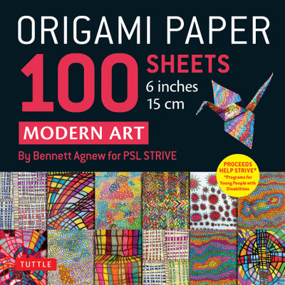 Origami Paper 100 sheets Modern Art 6" (15 cm) (9780804856621)