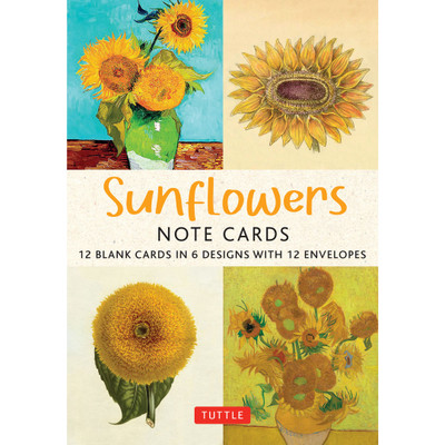 Sunflowers - 12 Blank Note Cards (9780804856690)