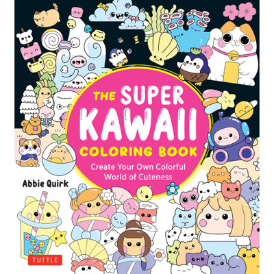 The Super Kawaii Coloring Book (9784805318201)