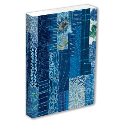 Journal Blue and White Batik, Lined Paperback (9780804860925)