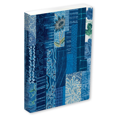 Journal Blue and White Batik, Lined Paperback (9780804860925)