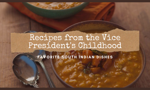 Recipes from the Vice President's Childhood