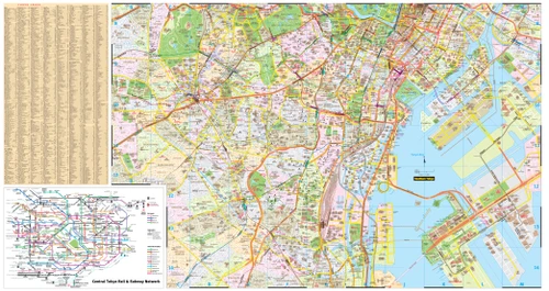 Tokyo Travel Map Fourth Edition (9784805311844)