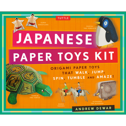 Japanese Paper Toys Kit (9780804846325)