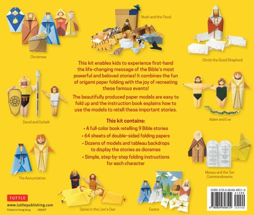 Origami Bible Stories for Kids Kit (9780804848510)