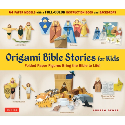 Origami Bible Stories for Kids Kit (9780804848510)