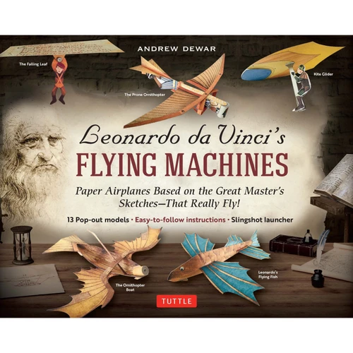 Leonardo da Vinci's Flying Machines Kit (9780804852241)