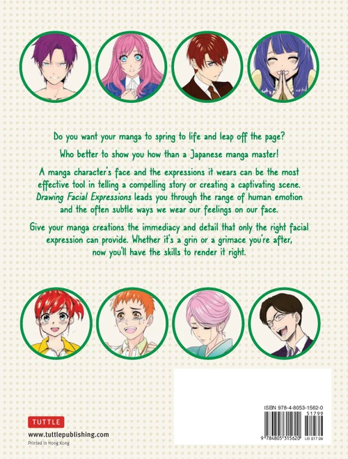 How to Create Manga: Drawing Facial Expressions (9784805315620)