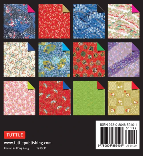 Origami Paper 500 sheets Chiyogami Patterns 4" (10 cm) (9780804852401)