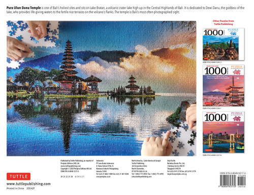 Balinese Temple - 1000 Piece Jigsaw Puzzle (9780804853170)