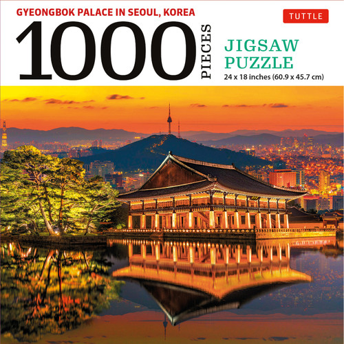 Gyeongbok Palace in Seoul Korea - 1000 Piece Jigsaw Puzzle (9780804854474)