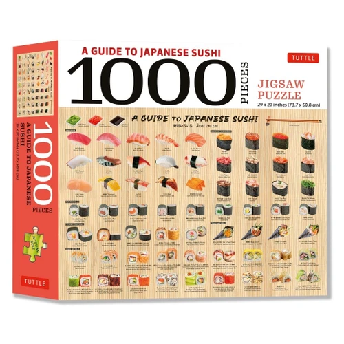 A Guide to Japanese Sushi - 1000 Piece Jigsaw Puzzle (9780804854481)