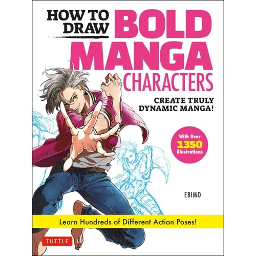 How to Draw Bold Manga Characters (9784805316757)
