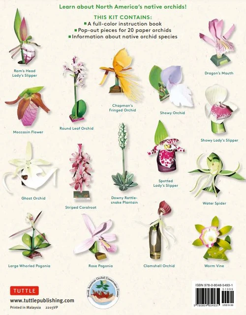 Origami Orchids Kit (9780804854931)