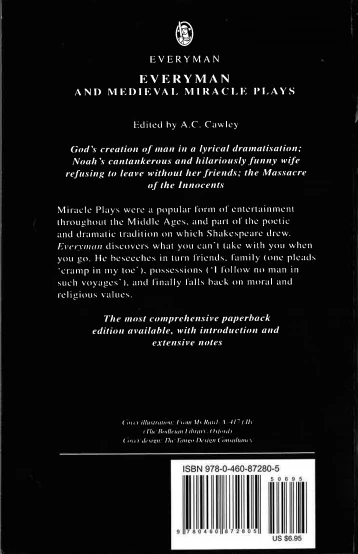 Everyman and Medieval Miracle Plays (9780804855402)