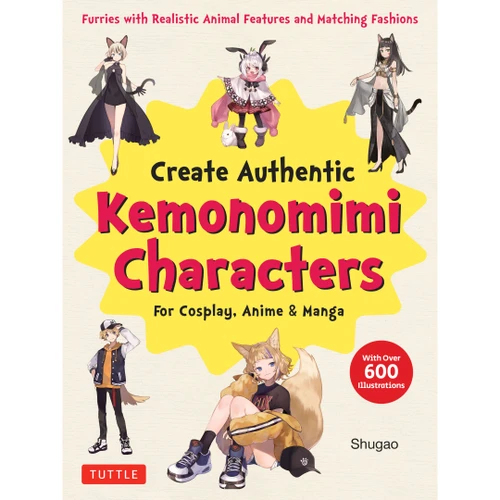 Create Kemonomimi Characters for Cosplay, Anime & Manga (9784805317693)