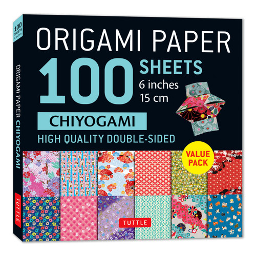 Origami Paper 100 Sheets Chiyogami 6" (15 cm) (9780804856980)
