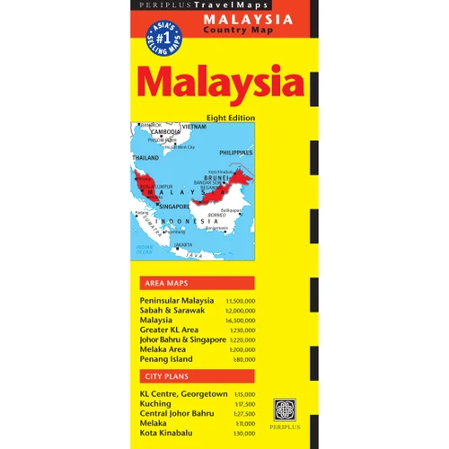 Malaysia Travel Map Eighth Edition (9780794608309)