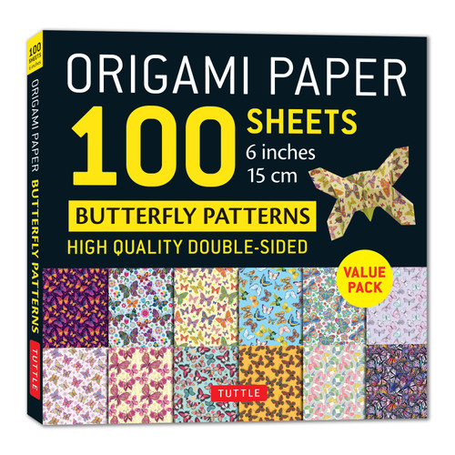 Origami Paper 100 Sheets Butterfly Patterns 6" (15 cm) (9780804857505)