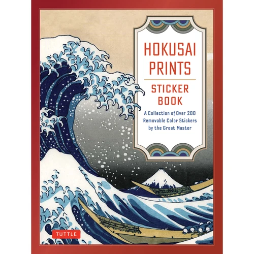 Hokusai Prints Sticker Book (9780804858281)