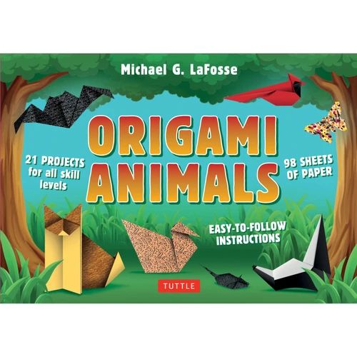 Origami Animals Kit (9780804859288)