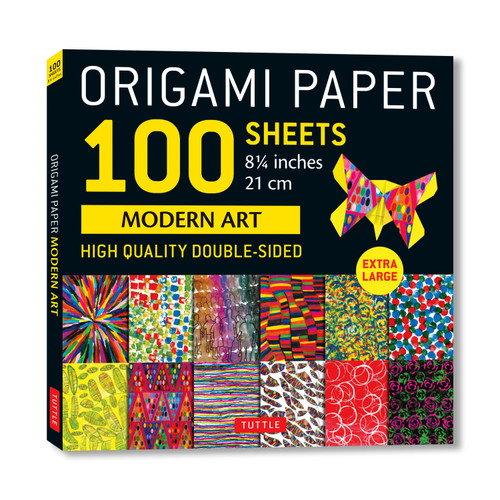Origami Paper 100 sheets Modern Art 8 1/4" (9780804858922)