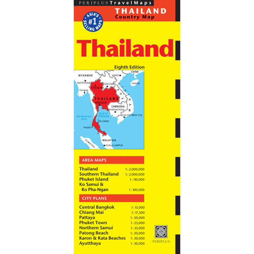 Thailand Travel Map Eighth Edition (9780794608347)