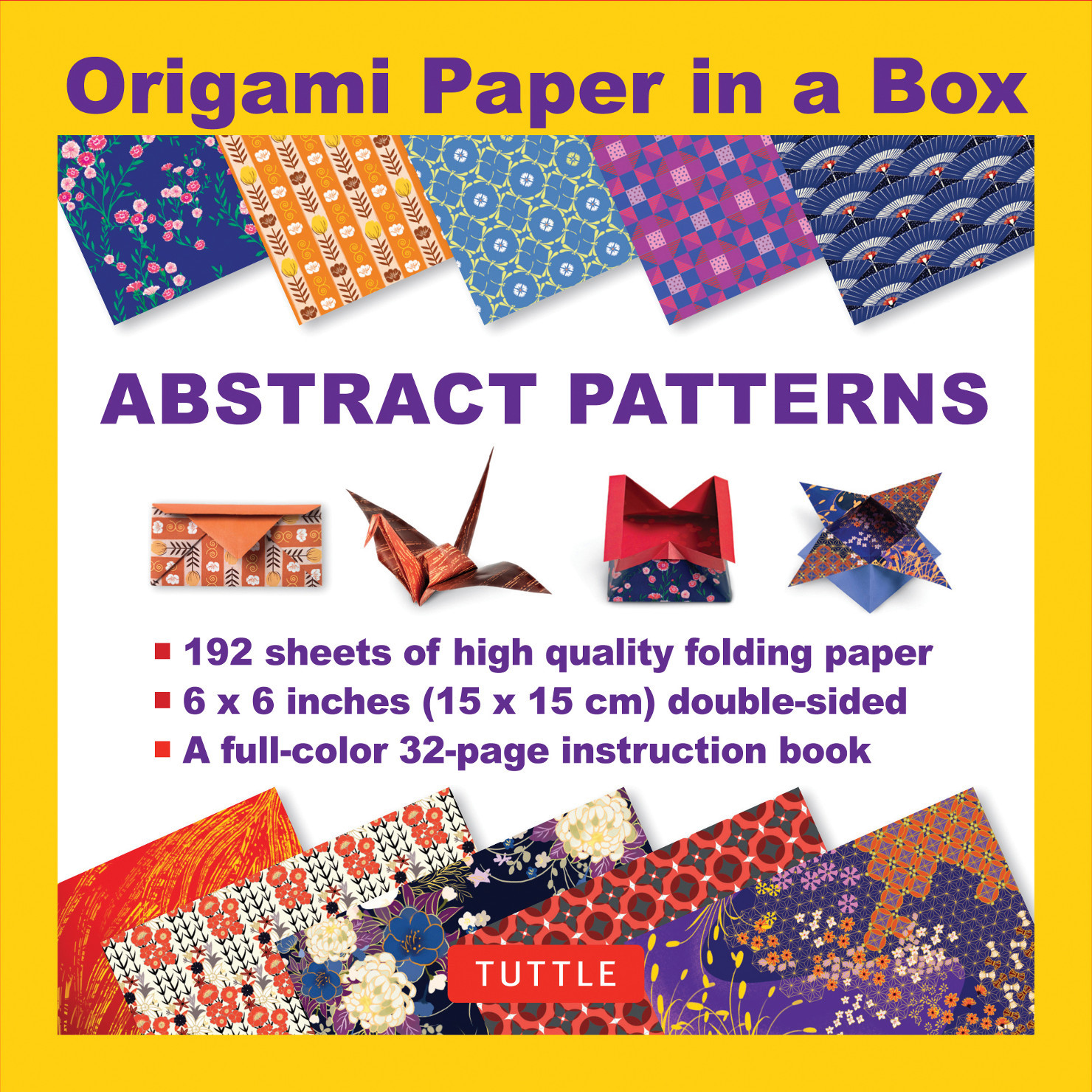 Origami Paper in a Box - Abstract Patterns (9780804846073)