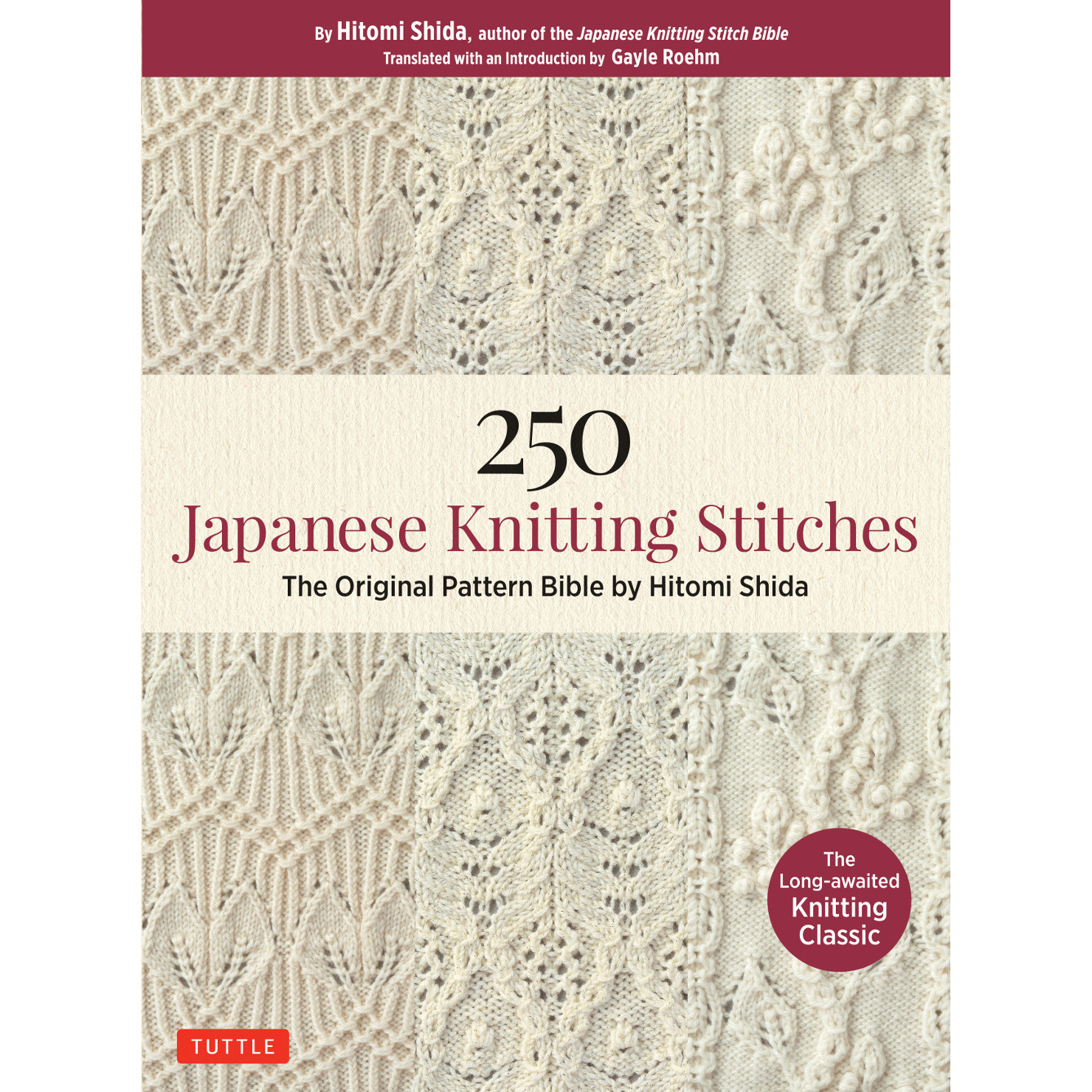 250 Japanese Knitting Stitches (9784805314838) - Tuttle Publishing