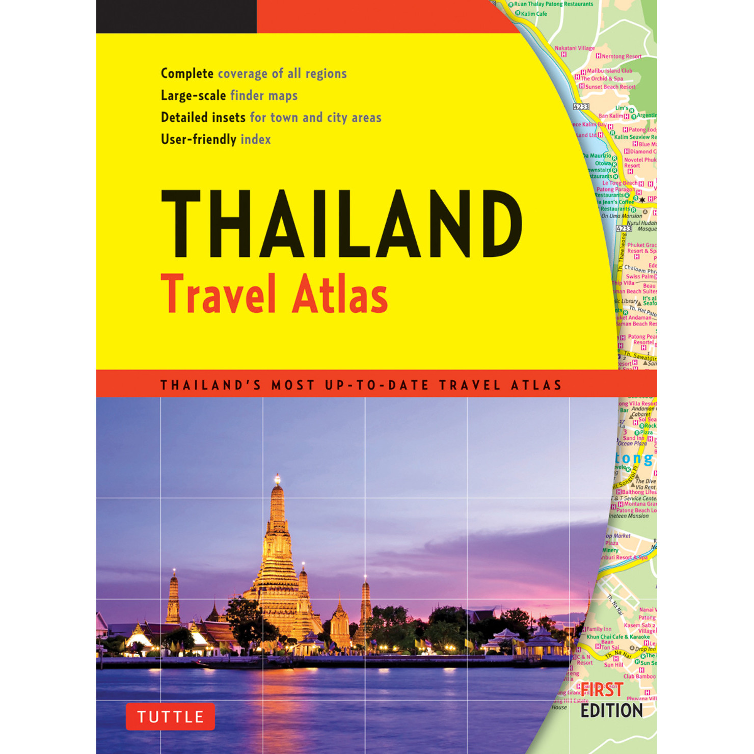 Thailand Travel Atlas (9780804851374) - Tuttle Publishing