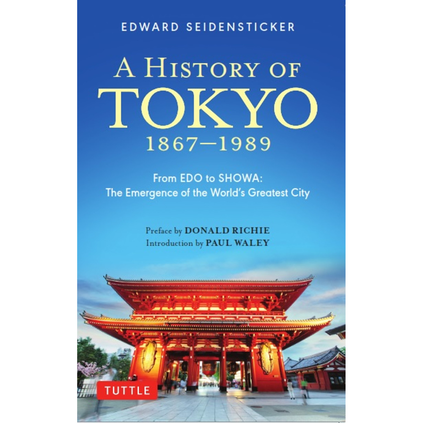 A History of Tokyo 1867-1989 (9784805315118)