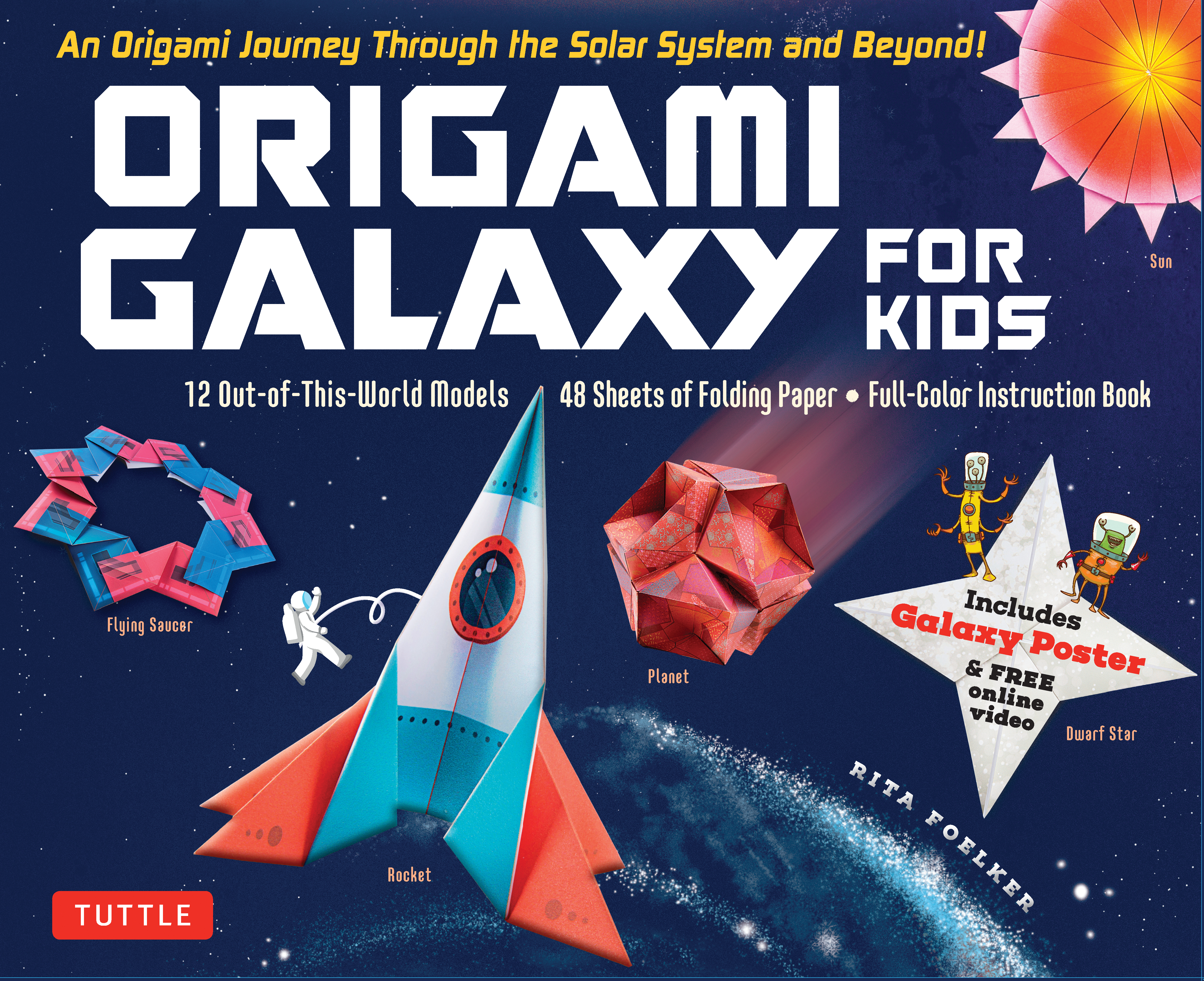 Origami Galaxy For Kids Kit Tuttle Publishing