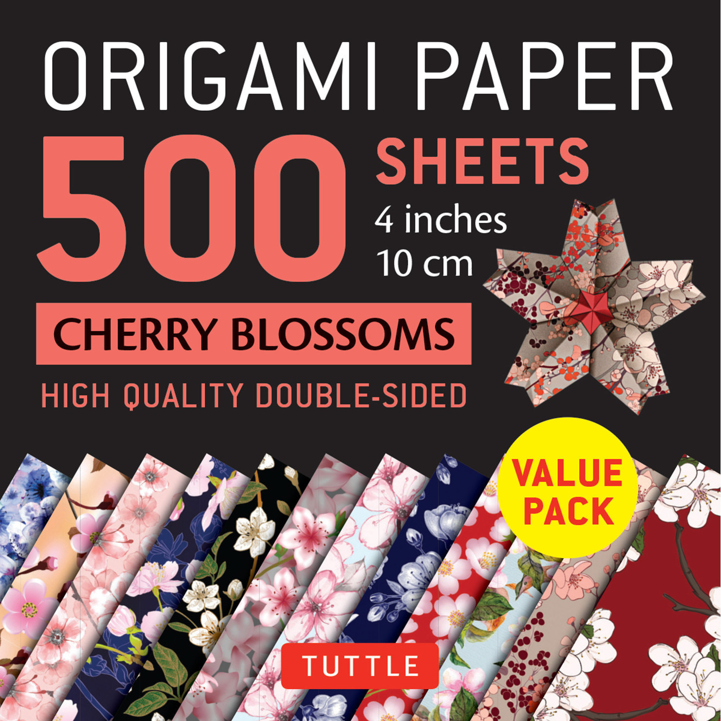 Cherry Blossoms Gift Wrapping Papers - 12 Sheets - By Tuttle