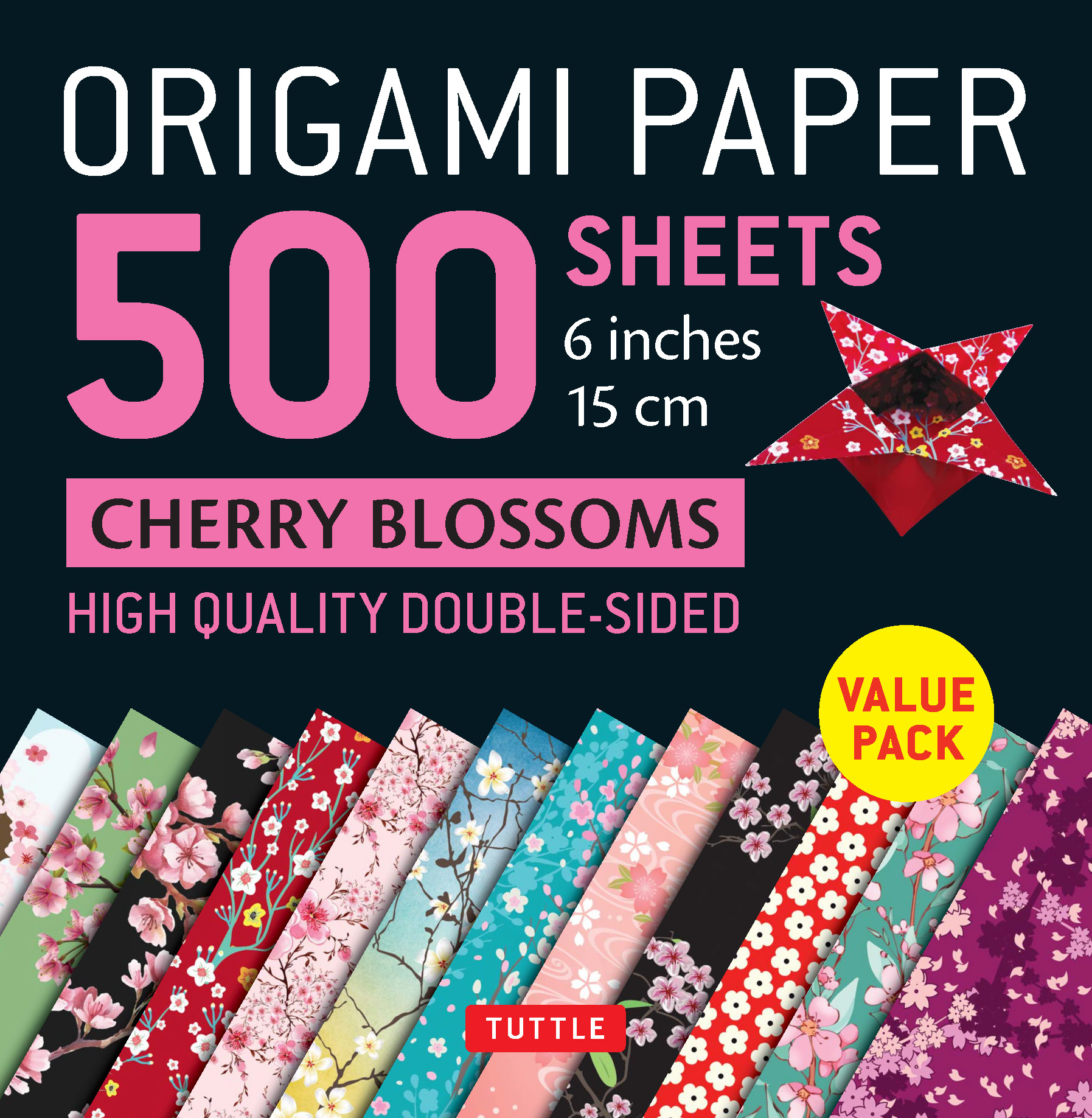 Origami Paper 500 sheets Cherry Blossoms 6
