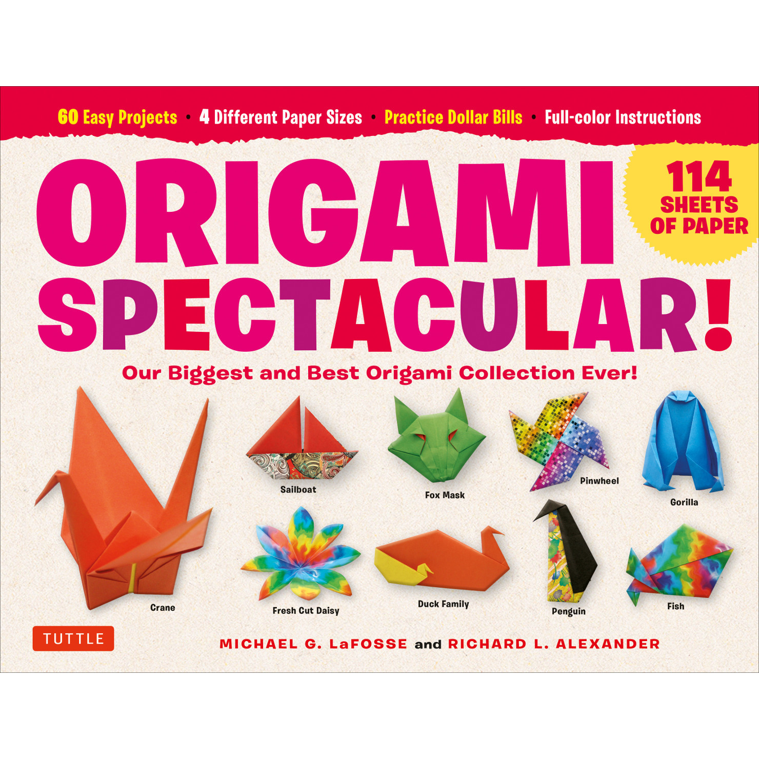 The Great Origami Book (English and German Edition)