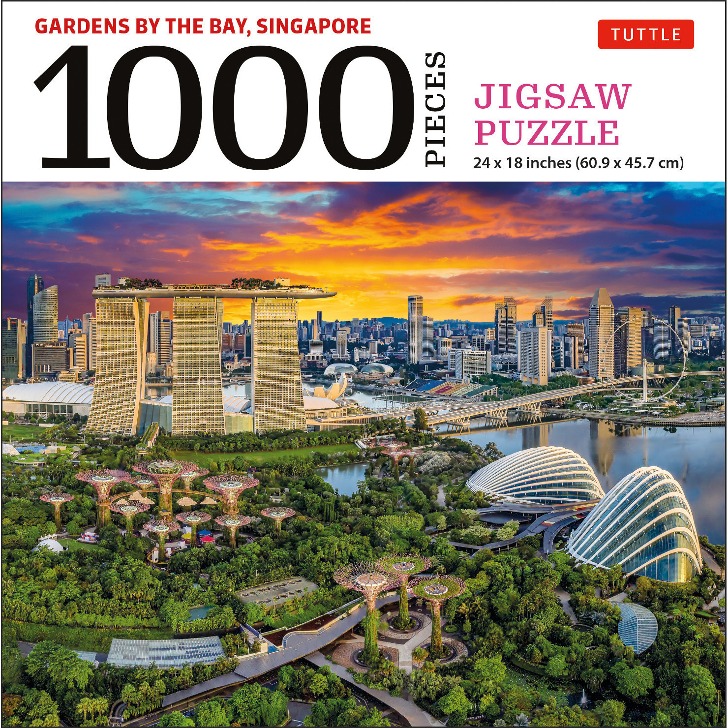 Singapore's Gardens by the Bay - 1000 Piece Jigsaw Puzzle