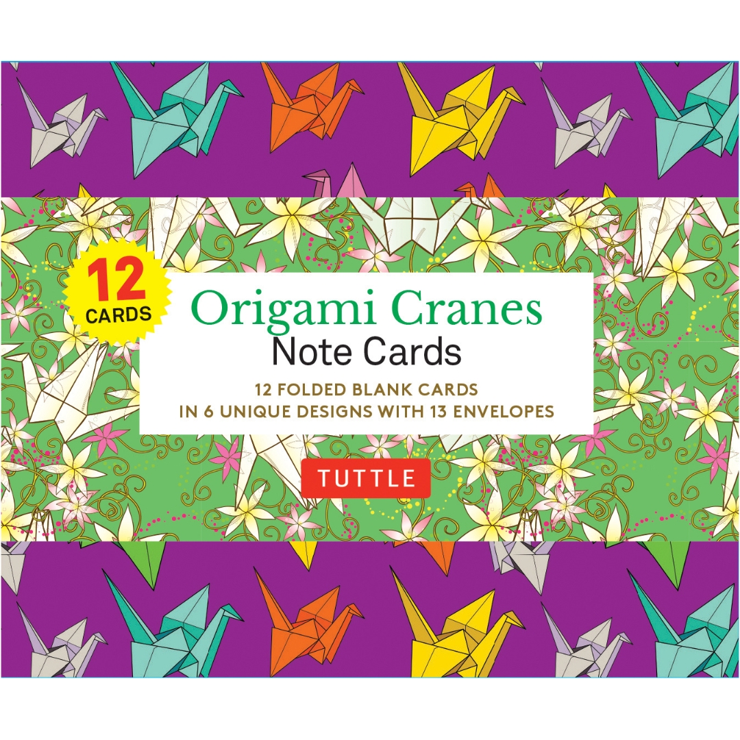 Origami Cranes Note Cards- 12 Cards (9780804854849) - Tuttle
