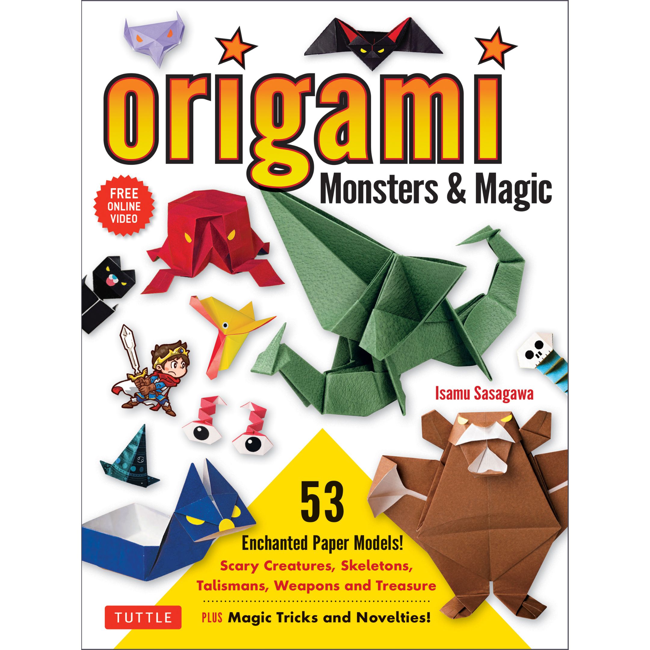 Origami Monsters & Magic (9784805318782) - Tuttle Publishing