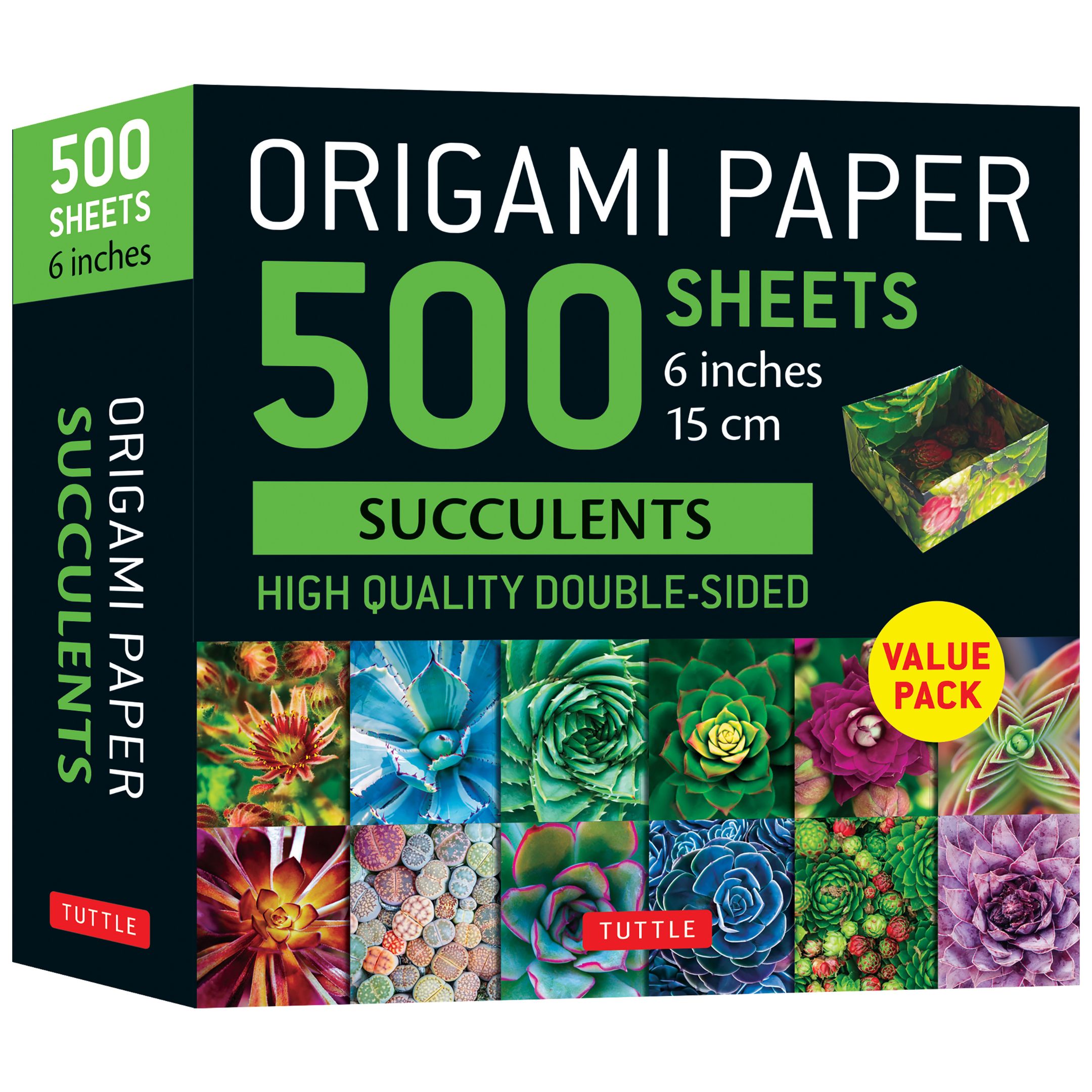 Origami Paper 500 sheets Succulents 6