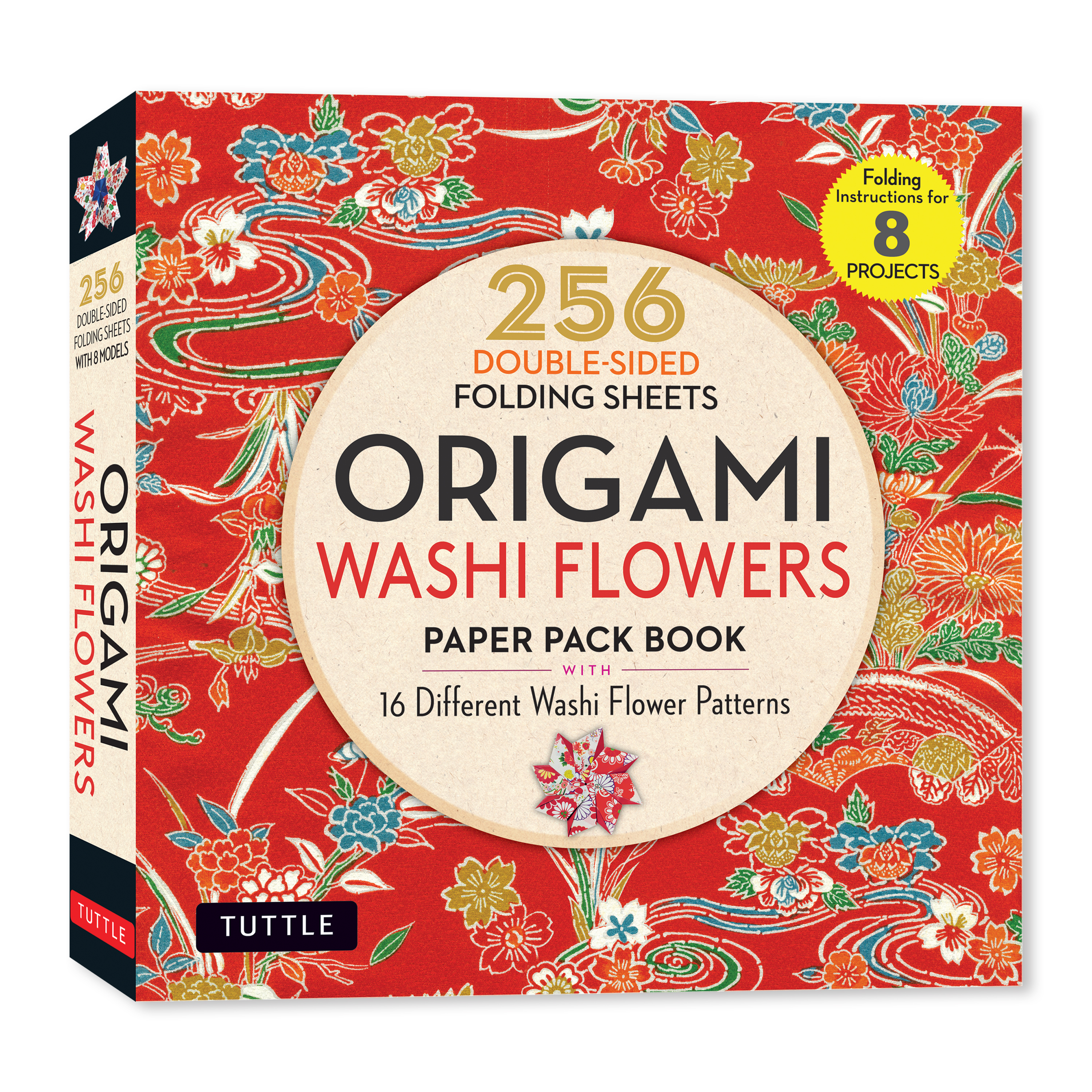 Origami Washi Flowers Paper Pack Book (9780804858403) - Tuttle