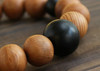 Kyoto Juzu bracelet Japan Precious wood series Yakusugi Cedar Black ebony Japan