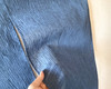 Kyoto Noren Japanese Hanging Door Curtain Linen 88*150 Chijimi woven Blue Japan