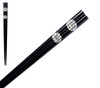 Maki-e Wajima nuri Japanese Lacquered Chopstick Japan Black Large flower L