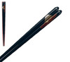 Maki-e Wajima nuri Japanese Lacquered Chopstick Japan Black Nishiki Fuji L