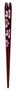 Wakasa nuri Japanese Lacquered Chopstick Japan Ousai Cherryblossom Red S