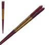Wakasa nuri Japanese Lacquered Chopstick Japan Kaze no Bon Red S Washi paper
